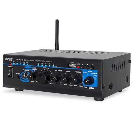 Pyle Pyle Mini Stereo Amplifiers Usb, PTAU45 PTAU45